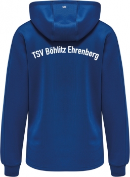 Damen Poly Kapuzensweat TSV BE - Hummel Core XK Poly Hoodie - True Blue - Hummel Core XK Poly Hoodie - Marine